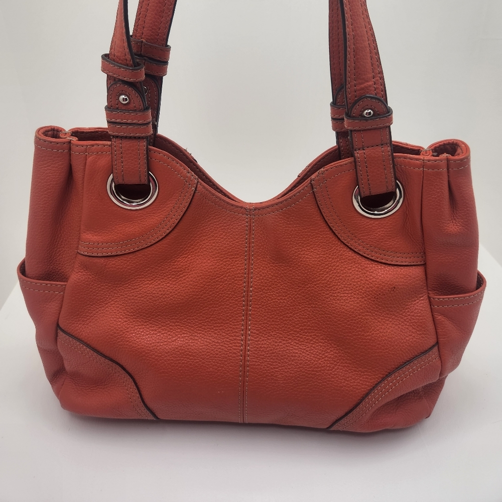 Tignanello Pebbled Satchel